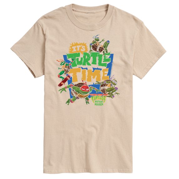 Teenage Mutant Ninja Turtles Mutant Mayhem - Its Turtle Time Black Only - Men's Short Sleeve Tee