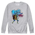 thumbnail image 1 of Teenage Mutant Ninja Turtles: Mutant Mayhem - Leonardo AKA Leo - Team Turtles - Men's Crew Neck Fleece Pullover, 1 of 5