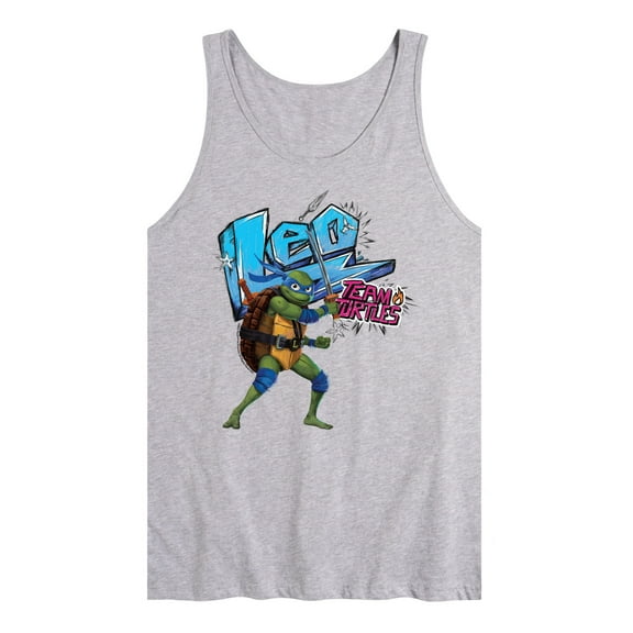 Teenage Mutant Ninja Turtles: Mutant Mayhem - Leonardo AKA Leo - Team Turtles - Men's Jersey Tank Top