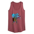 thumbnail image 1 of Teenage Mutant Ninja Turtles: Mutant Mayhem - Leonardo AKA Leo - Team Turtles - Plus Size - Women's Racerback Tank Top, 1 of 5