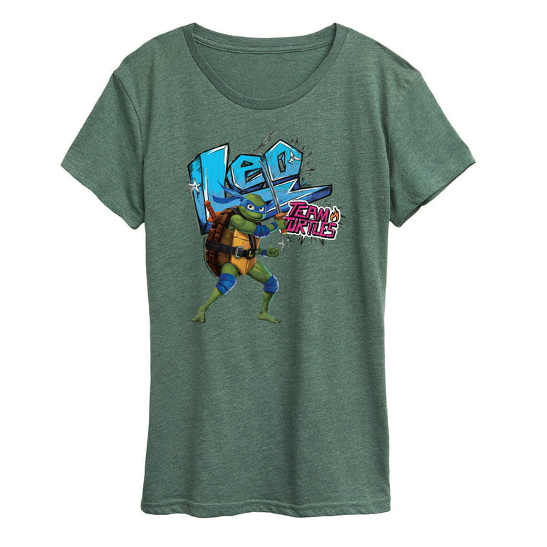 Teenage Mutant Ninja Turtles: Mutant Mayhem - Leonardo AKA Leo - Team  Turtles - Toddler And Youth Short Sleeve Graphic T-Shirt