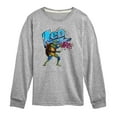 thumbnail image 1 of Teenage Mutant Ninja Turtles: Mutant Mayhem - Leonardo AKA Leo - Team Turtles - Toddler And Youth Long Sleeve Graphic T-Shirt, 1 of 5
