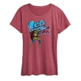 thumbnail image 1 of Teenage Mutant Ninja Turtles: Mutant Mayhem - Leonardo AKA Leo - Team Turtles - Women's Short Sleeve Graphic T-Shirt, 1 of 5
