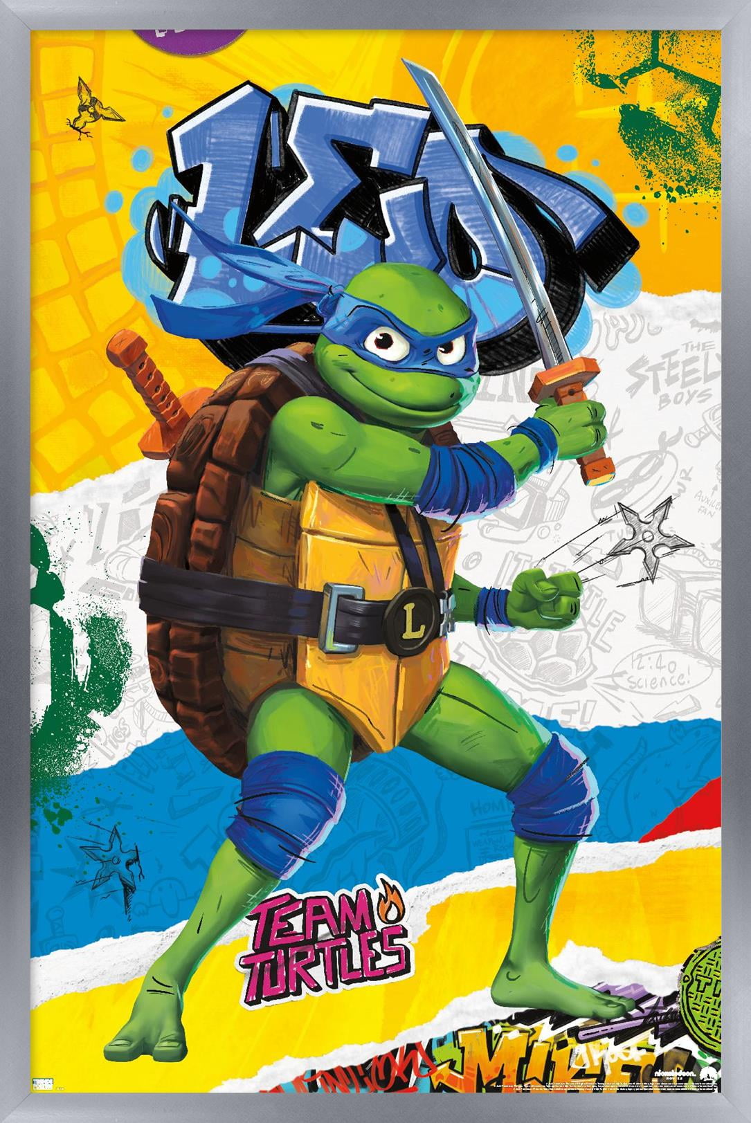 Teenage Mutant Ninja Turtles: Mutant Mayhem - Leonardo Wall Poster