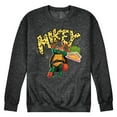 thumbnail image 1 of Teenage Mutant Ninja Turtles: Mutant Mayhem - Michelangelo AKA Mikey - Pizza Rules - Men's Crew Neck Fleece Pullover, 1 of 6