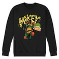 thumbnail image 1 of Teenage Mutant Ninja Turtles: Mutant Mayhem - Michelangelo AKA Mikey - Pizza Rules - Men's Crew Neck Fleece Pullover, 1 of 5
