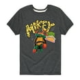 thumbnail image 1 of Teenage Mutant Ninja Turtles: Mutant Mayhem - Michelangelo AKA Mikey - Pizza Rules - Toddler And Youth Short Sleeve Graphic T-Shirt, 1 of 5