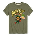 thumbnail image 1 of Teenage Mutant Ninja Turtles: Mutant Mayhem - Michelangelo AKA Mikey - Pizza Rules - Toddler And Youth Short Sleeve Graphic T-Shirt, 1 of 5