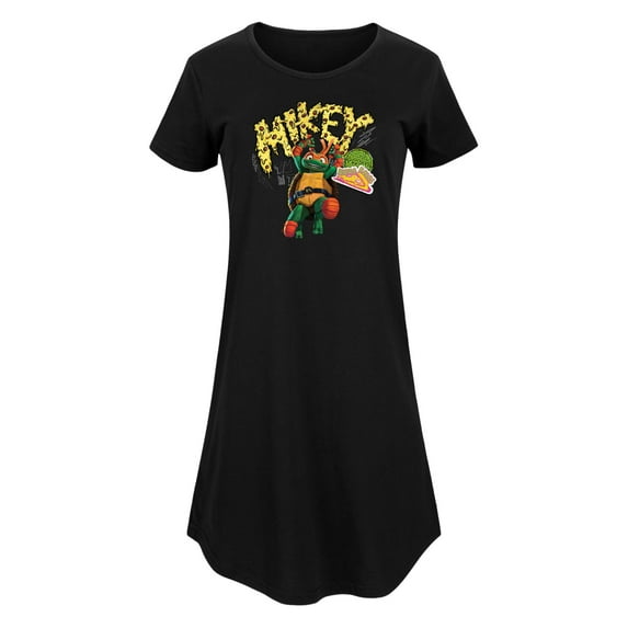 Teenage Mutant Ninja Turtles: Mutant Mayhem - Michelangelo AKA Mikey - Pizza Rules - Women's Any Way Dress