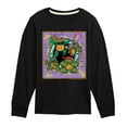thumbnail image 1 of Teenage Mutant Ninja Turtles Mutant Mayhem - Mini Badge - Toddler & Youth Long Sleeve Graphic T-Shirt, 1 of 4