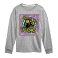 thumbnail image 1 of Teenage Mutant Ninja Turtles Mutant Mayhem - Mini Badge - Toddler & Youth Long Sleeve Graphic T-Shirt, 1 of 4