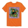 thumbnail image 1 of Teenage Mutant Ninja Turtles Mutant Mayhem - Mini Badge - Toddler & Youth Short Sleeve Graphic T-Shirt, 1 of 1