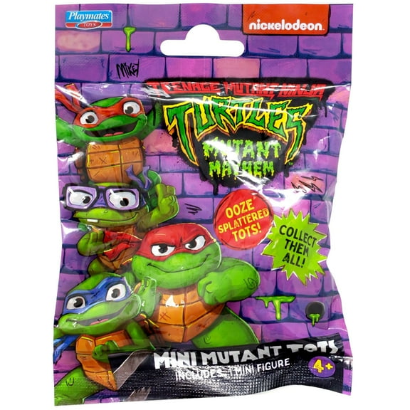 Teenage Mutant Ninja Turtles Mutant Mayhem Mini Mutant Tots Mystery Pack (1 RANDOM Figure)