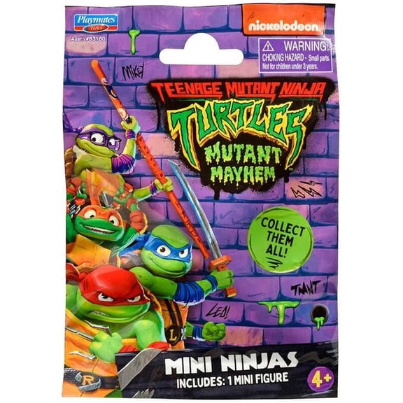 Teenage Mutant Ninja Turtles Mutant Mayhem Mini Ninjas Mystery Pack [1 RANDOM Figure]
