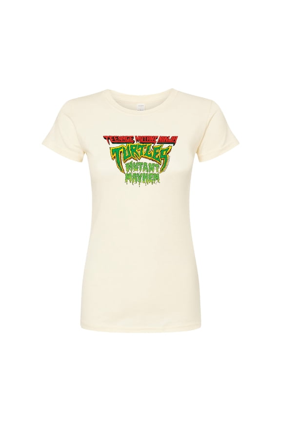 : Mutant Mayhem - Movie Logo - Juniors Fitted Graphic T-Shirt