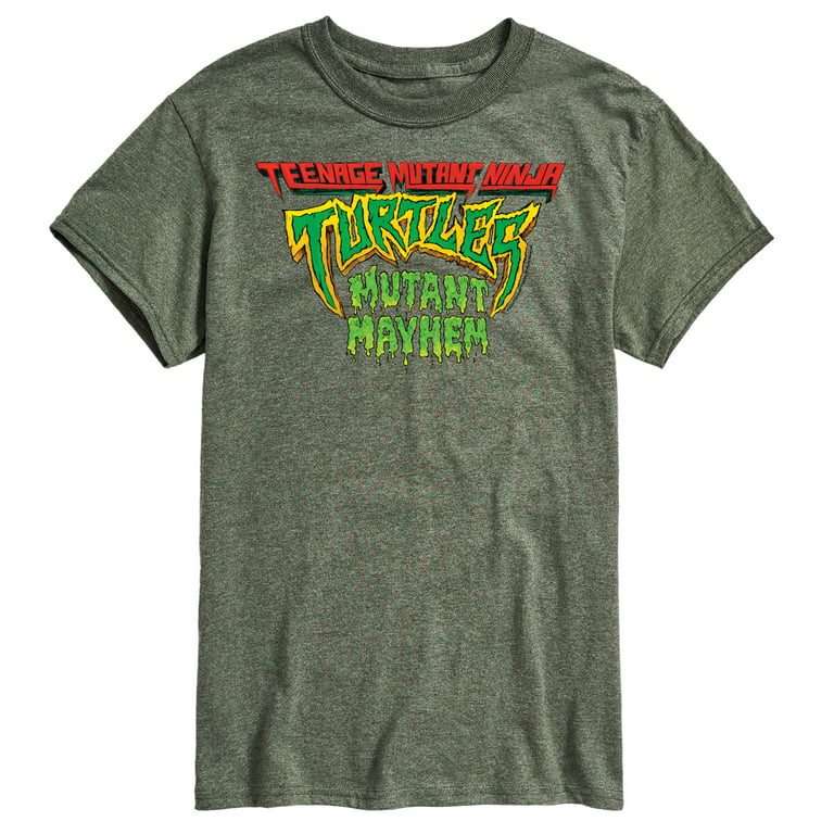Teenage Mutant Ninja Turtles: Mutant Mayhem - Movie Logo - Men's Short Sleeve Graphic T-Shirt, Size: Medium, Green