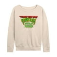 thumbnail image 1 of Teenage Mutant Ninja Turtles: Mutant Mayhem - Movie Logo - Plus Size - Women's Lightweight French Terry Long Sleeve Shirt, 1 of 5