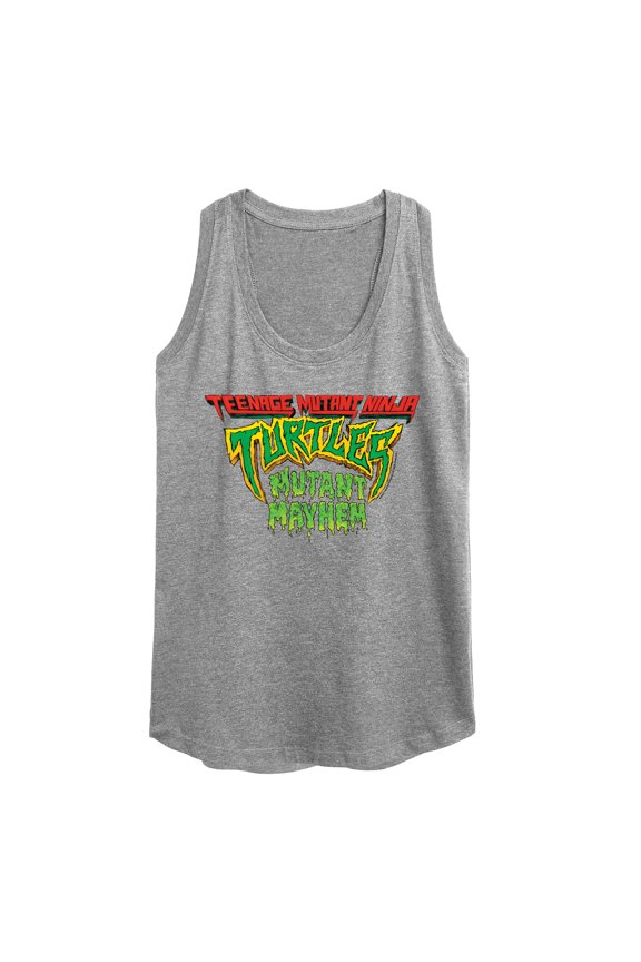 : Mutant Mayhem - Movie Logo - Plus Size - Women's Racerback Tank Top