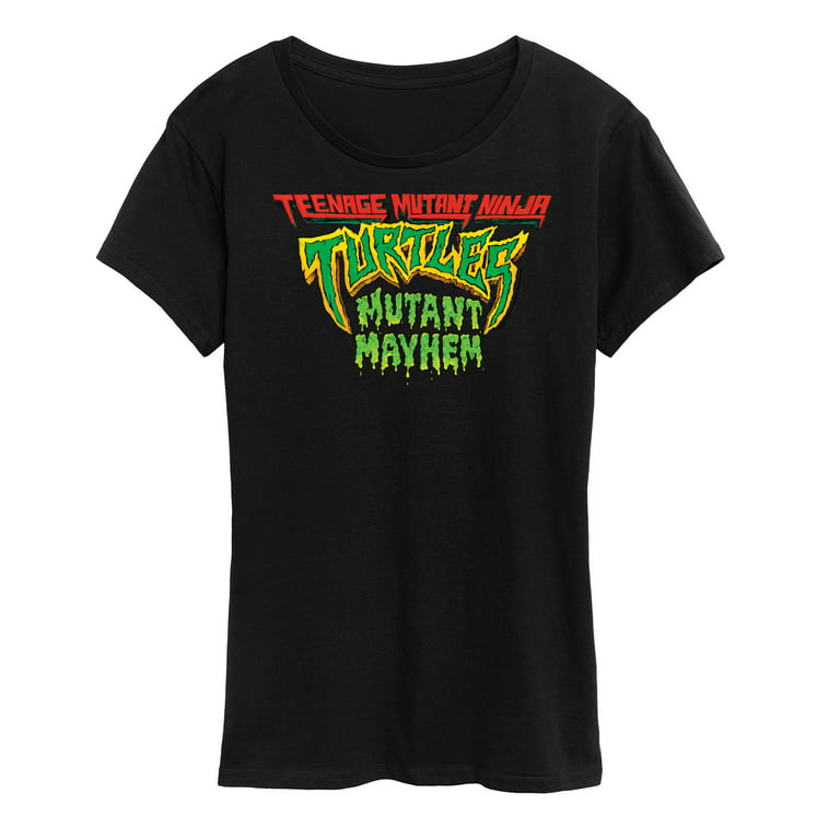Teenage Mutant Ninja Turtles Wrap Around Graphic Tee - Black