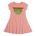 thumbnail image 1 of Teenage Mutant Ninja Turtles: Mutant Mayhem - Movie Logo - Toddler And Youth Girls Fit And Flare Dress, 1 of 1
