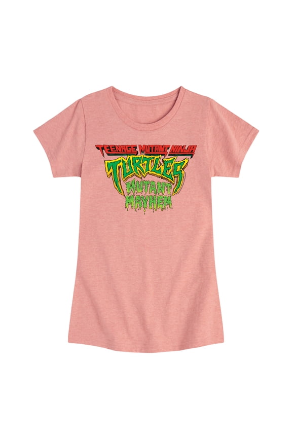 : Mutant Mayhem - Movie Logo - Toddler And Youth Girls Short Sleeve Graphic T-Shirt