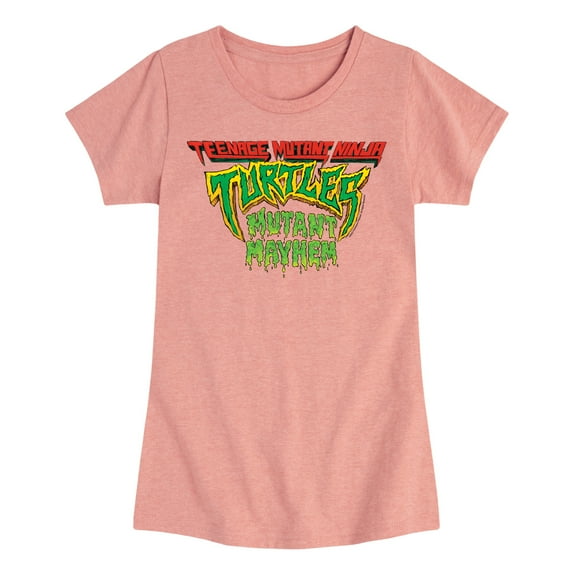 Teenage Mutant Ninja Turtles: Mutant Mayhem - Movie Logo - Toddler And Youth Girls Short Sleeve Graphic T-Shirt
