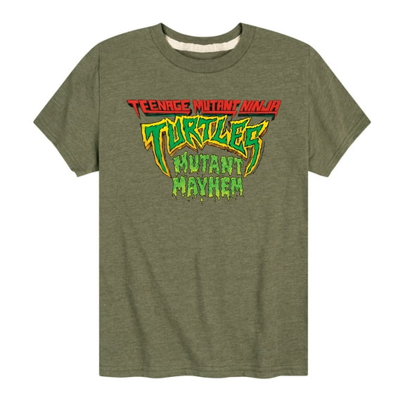 Teenage Mutant Ninja Turtles: Mutant Mayhem - Movie Logo - Toddler And Youth Short Sleeve Graphic T-Shirt
