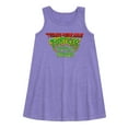 thumbnail image 1 of Teenage Mutant Ninja Turtles: Mutant Mayhem - Movie Logo - Toddler and Youth Girls A-line Dress, 1 of 1