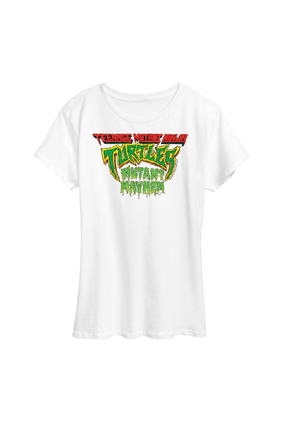 : Mutant Mayhem - Movie Logo - Women's Short Sleeve Graphic T-Shirt