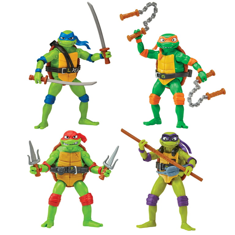 Tmnt Teenage Ninja Turtles Mutant Mayhem Complete Set 9 Action