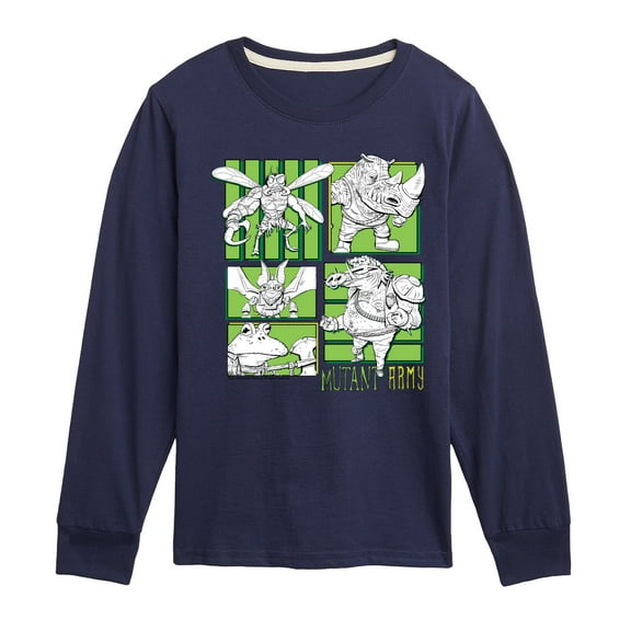 Teenage Mutant Ninja Turtles Mutant Mayhem - Mutant Army - Toddler & Youth Long Sleeve Graphic T-Shirt