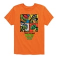 thumbnail image 1 of Teenage Mutant Ninja Turtles Mutant Mayhem - Mutant Mahem Grid - Toddler & Youth Short Sleeve Graphic T-Shirt, 1 of 1