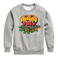 thumbnail image 1 of Teenage Mutant Ninja Turtles Mutant Mayhem - Ninja Diet - Toddler & Youth Crewneck Fleece Sweatshirt, 1 of 4