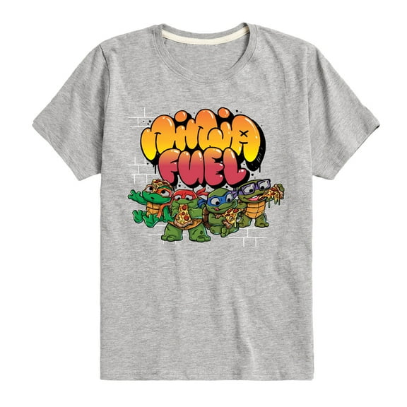 Teenage Mutant Ninja Turtles Mutant Mayhem - Ninja Diet - Toddler & Youth Short Sleeve Graphic T-Shirt