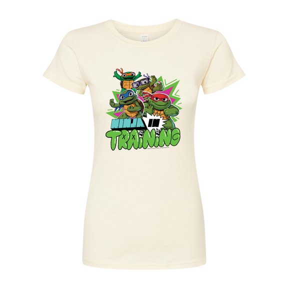 Teenage Mutant Ninja Turtles Mutant Mayhem  - Ninja In Training  - Juniors Fitted Graphic T-Shirt