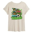 thumbnail image 1 of Teenage Mutant Ninja Turtles Mutant Mayhem  - Ninja In Training  - Juniors Ideal Flowy Muscle T-Shirt, 1 of 4