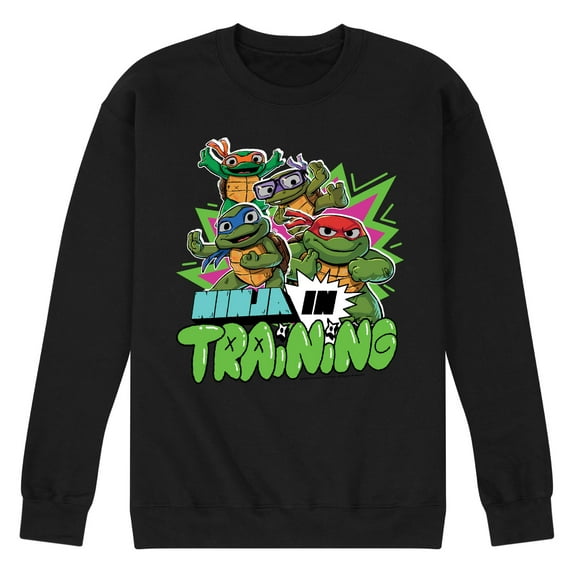 Teenage Mutant Ninja Turtles Mutant Mayhem - Ninja In Training - Men's Crew Neck Fleece Pullover