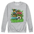 thumbnail image 1 of Teenage Mutant Ninja Turtles Mutant Mayhem - Ninja In Training - Men's Crew Neck Fleece Pullover, 1 of 4