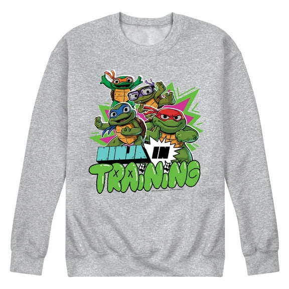 Teenage Mutant Ninja Turtles Mutant Mayhem - Ninja In Training - Men's Crew Neck Fleece Pullover