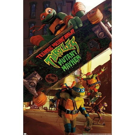 Teenage Mutant Ninja Turtles: Mutant Mayhem - One Sheet Wall Poster, 22.375" x 34"