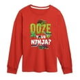 thumbnail image 1 of Teenage Mutant Ninja Turtles Mutant Mayhem - Ooze Your Ninja - Toddler & Youth Long Sleeve Graphic T-Shirt, 1 of 4