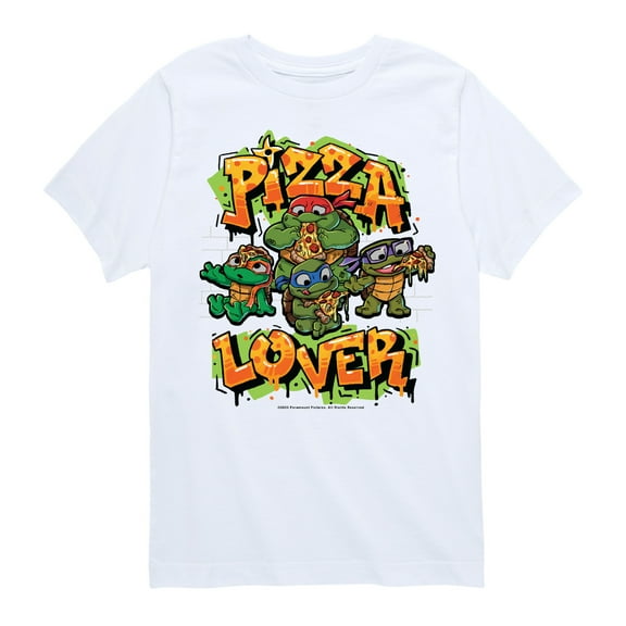 Teenage Mutant Ninja Turtles Mutant Mayhem - Pizza Lover - Toddler & Youth Short Sleeve Graphic T-Shirt