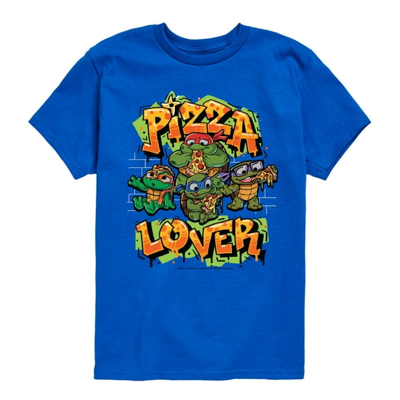 Teenage Mutant Ninja Turtles Mutant Mayhem - Pizza Lover - Toddler & Youth Short Sleeve Graphic T-Shirt