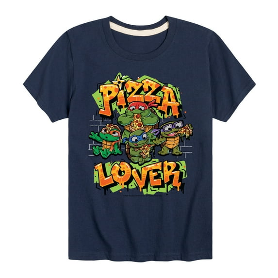 Teenage Mutant Ninja Turtles Mutant Mayhem - Pizza Lover - Toddler & Youth Short Sleeve Graphic T-Shirt