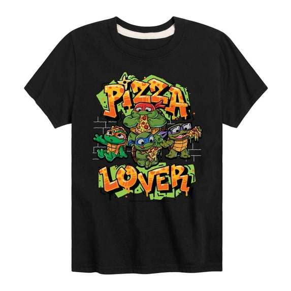 Teenage Mutant Ninja Turtles Mutant Mayhem - Pizza Lover - Toddler & Youth Short Sleeve Graphic T-Shirt
