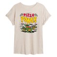 thumbnail image 1 of Teenage Mutant Ninja Turtles Mutant Mayhem  - Pizza Power  - Women's Oversized T-Shirt, 1 of 4