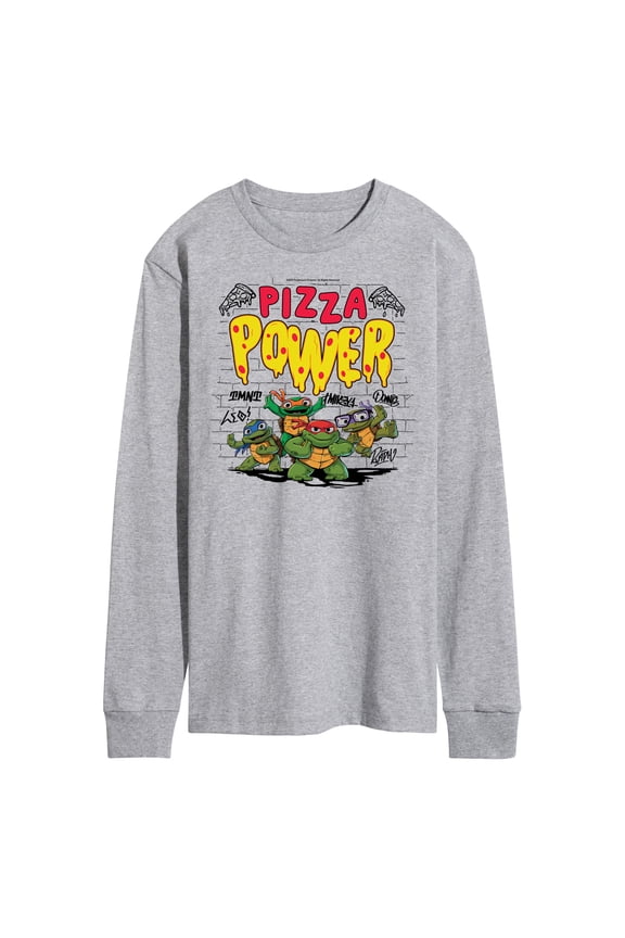 - Pizza Power - Men's Long Sleeve T-Shirt
