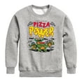 thumbnail image 1 of Teenage Mutant Ninja Turtles Mutant Mayhem - Pizza Power - Toddler & Youth Crewneck Fleece Sweatshirt, 1 of 4
