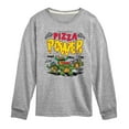 thumbnail image 1 of Teenage Mutant Ninja Turtles Mutant Mayhem - Pizza Power - Toddler & Youth Long Sleeve Graphic T-Shirt, 1 of 4