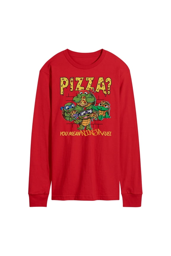 - Pizza You Mean Ninja Fuel - Men's Long Sleeve T-Shirt